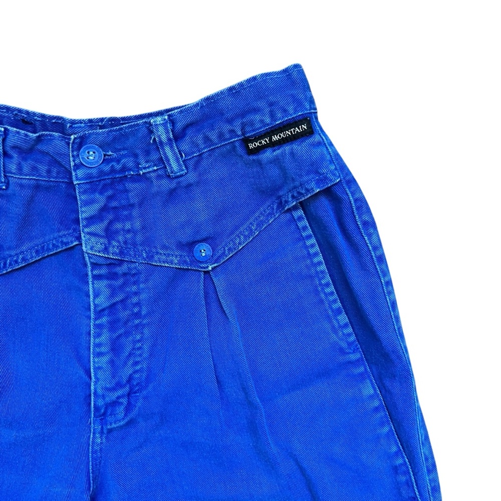 Vtg 90s Rocky Mountain Rockies High Rise No Back Pocket Mom Jeans Blue 10